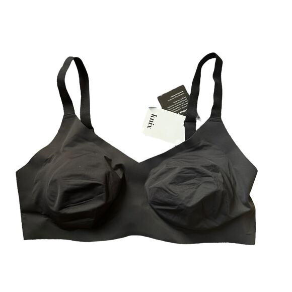 NWT Knix v- neck Evolution bra bundle of 2 black & orchid size 7 - Picture 9 of 16